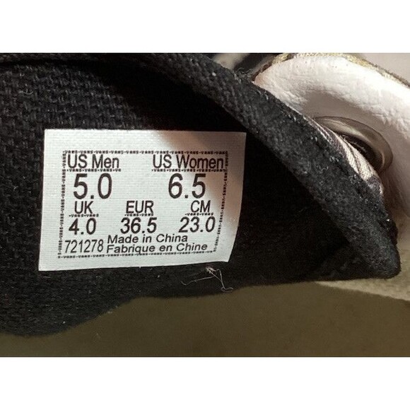 Vans x Moma Unisex Lace-up Sneakers The Scream by Edward Munch Size W6.5 M5 - Picture 10 of 15